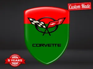 Corvette Emblèmes Silicone Auto Sport Qualité Pro